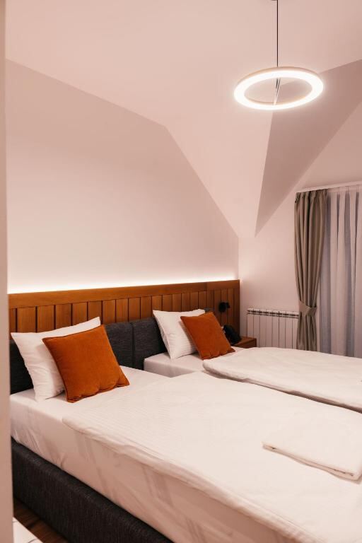 Twin room at Hotel Nordik